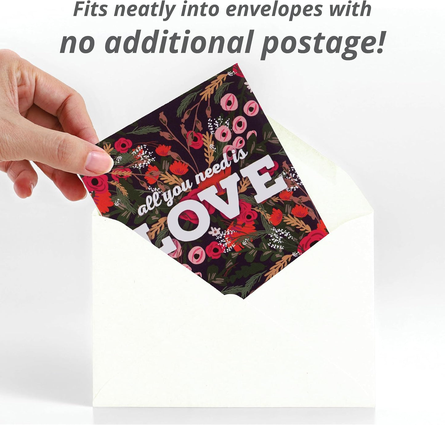 All You Need is Love Bouquet 25 Wildflower Packets for Planting, Perfect Valentines Gift, Garden Seeds to Grow Live Plants, Flowers